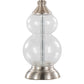 Belle Modern Seeded Glass Table Lamps – Set of 2
