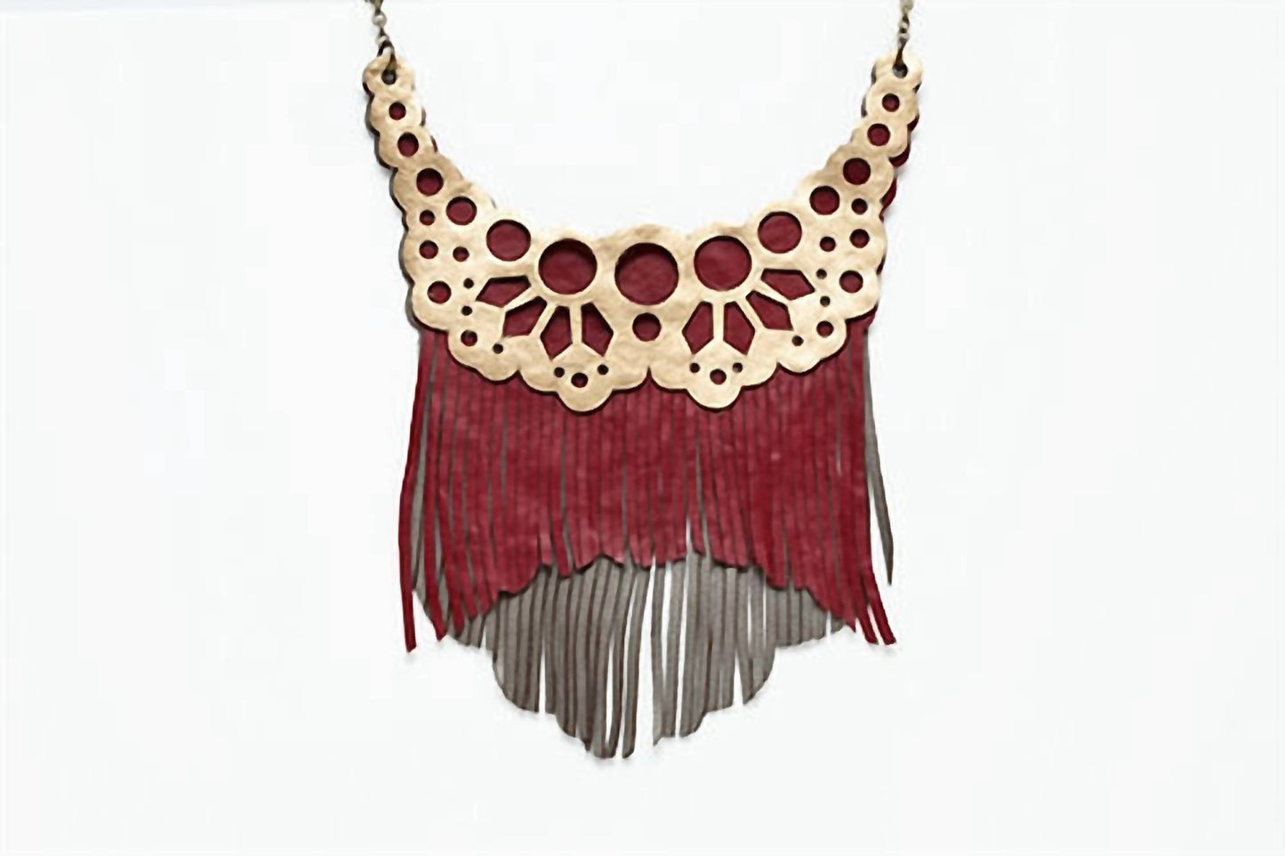 Avenue Chic - Women's Collar Rosa Luna Necklace