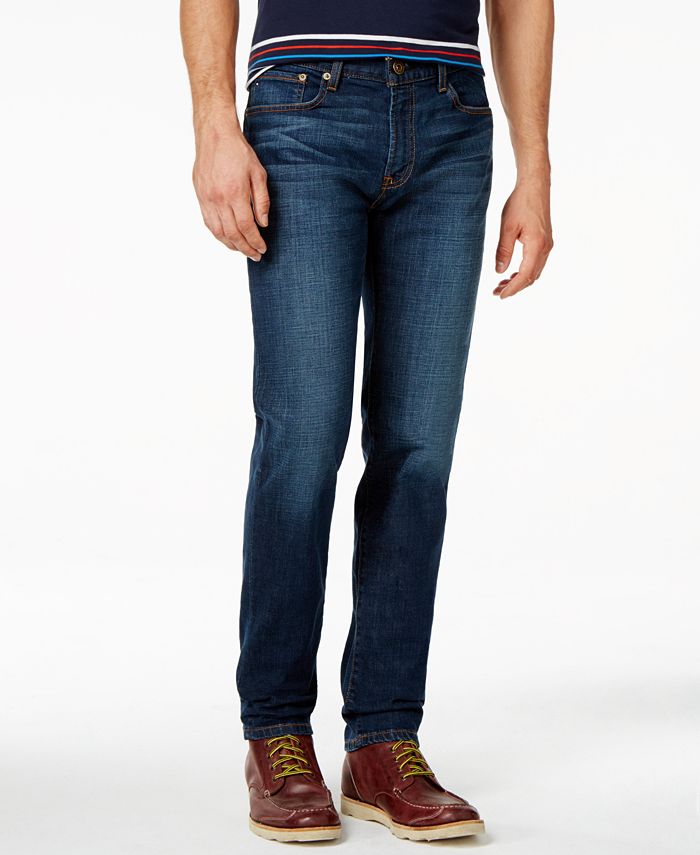 Tommy Jeans Men's Tommy Jeans Slim Fit Stretch Jeans Blue Size 34X30