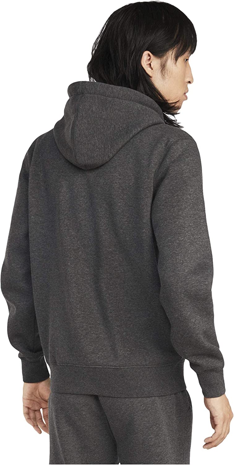 Tommy Hilfiger Men's Plains Drawstring Zip Up Hoodie Gray Size Size Large