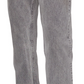 Calvin Klein Men's Slim Straight Fit Stretch Jeans Grey Size 33X32