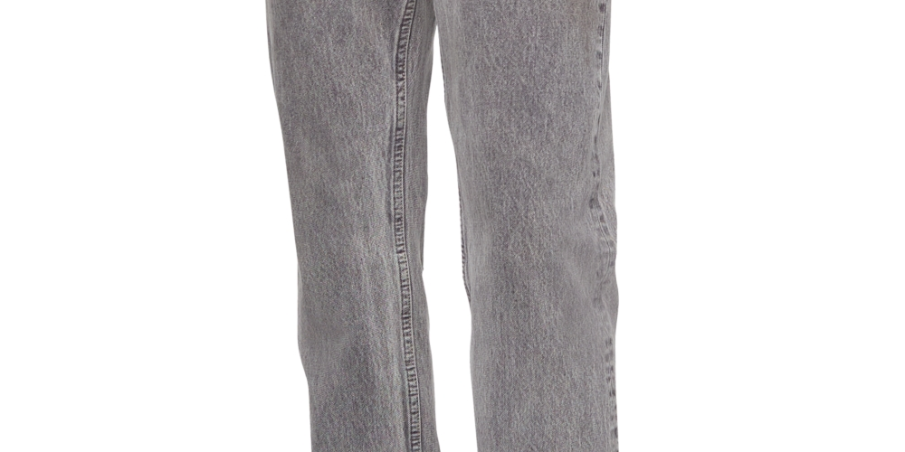 Calvin Klein Men's Slim Straight Fit Stretch Jeans Grey Size 33X32