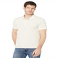 Calvin Klein Men's Short Sleeve Smooth Cotton Grid Print Polo White Size Small
