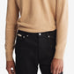 Calvin Klein Men's Regular Fit Merino Wool Crewneck Sweater Brown Size X-Large