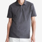 Calvin Klein Men's Regular Fit Smooth Cotton Monogram Logo Polo Shirt Gray Size Large