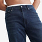 Calvin Klein Men's Standard Straight Fit Stretch Jeans Blue Size 38X30