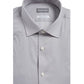 Michael Kors Men's Regular Fit Airsoft Non Iron Performance Dress Shirt Gray Size 15X32-33
