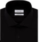 Calvin Klein Men's Extra Slim Fit Non-Iron Dress Shirt Black Size 16X34X35