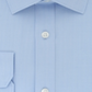 DKNY Men's Slim Fit Stretch Mini Check Dress Shirt Blue Size 16X34-35