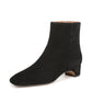 Franco Sarto Womens Luella Black Suede Ankle Boot Size 9 M