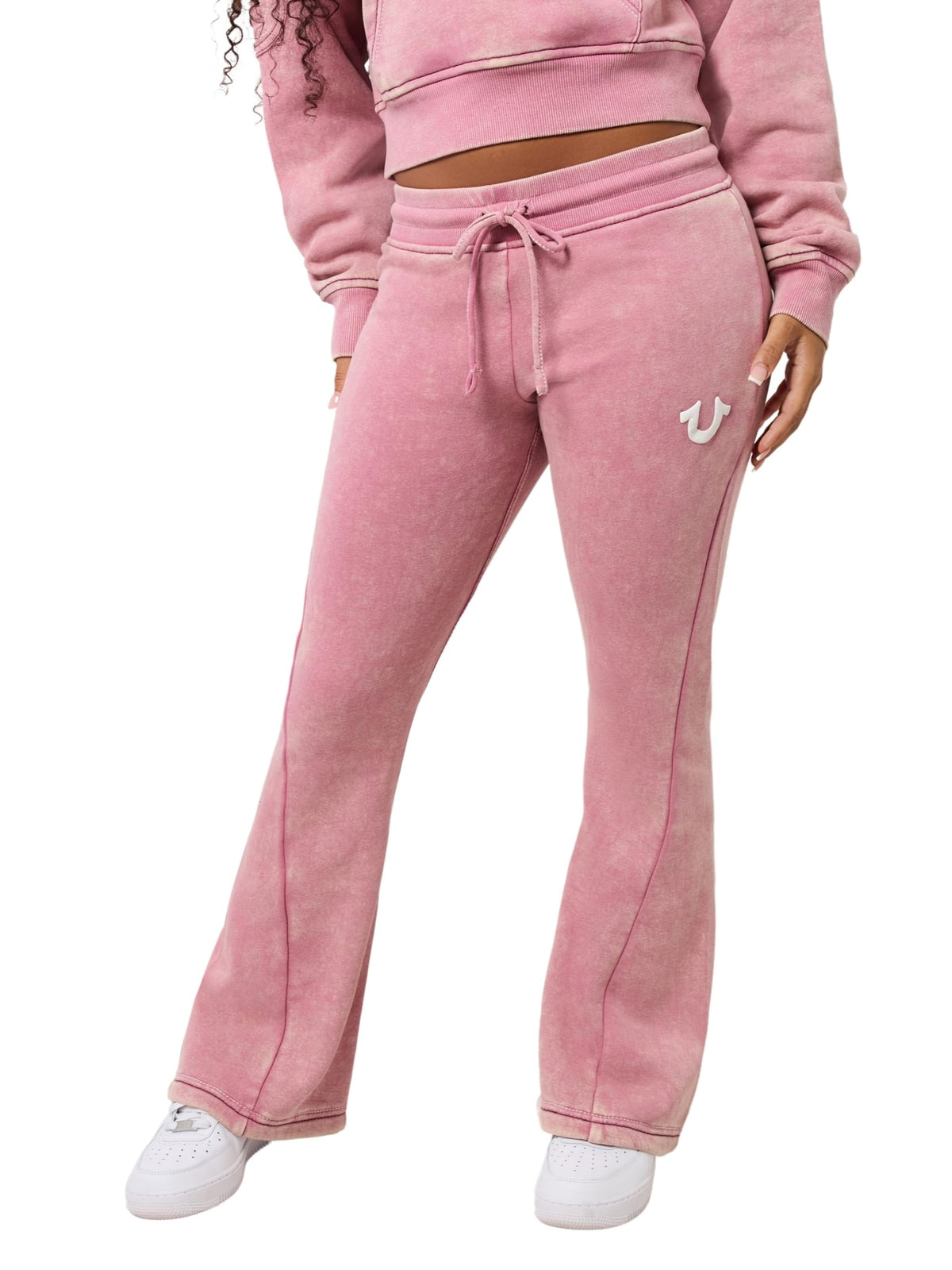 True Religion Womens Heather Rose Washed Joey Low Rise Jeans Pant Large