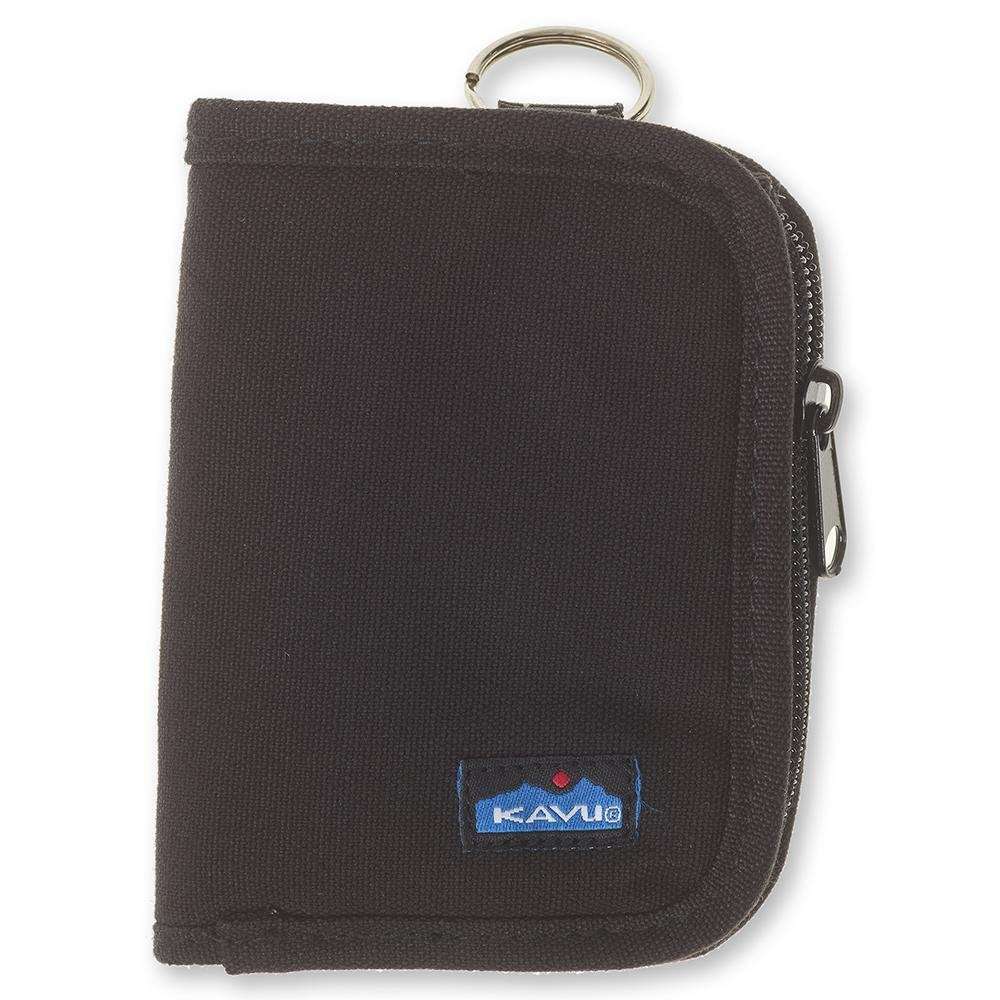 KAVU Zippy Bi-Fold Wallet with Removable Coin Pouch - Black