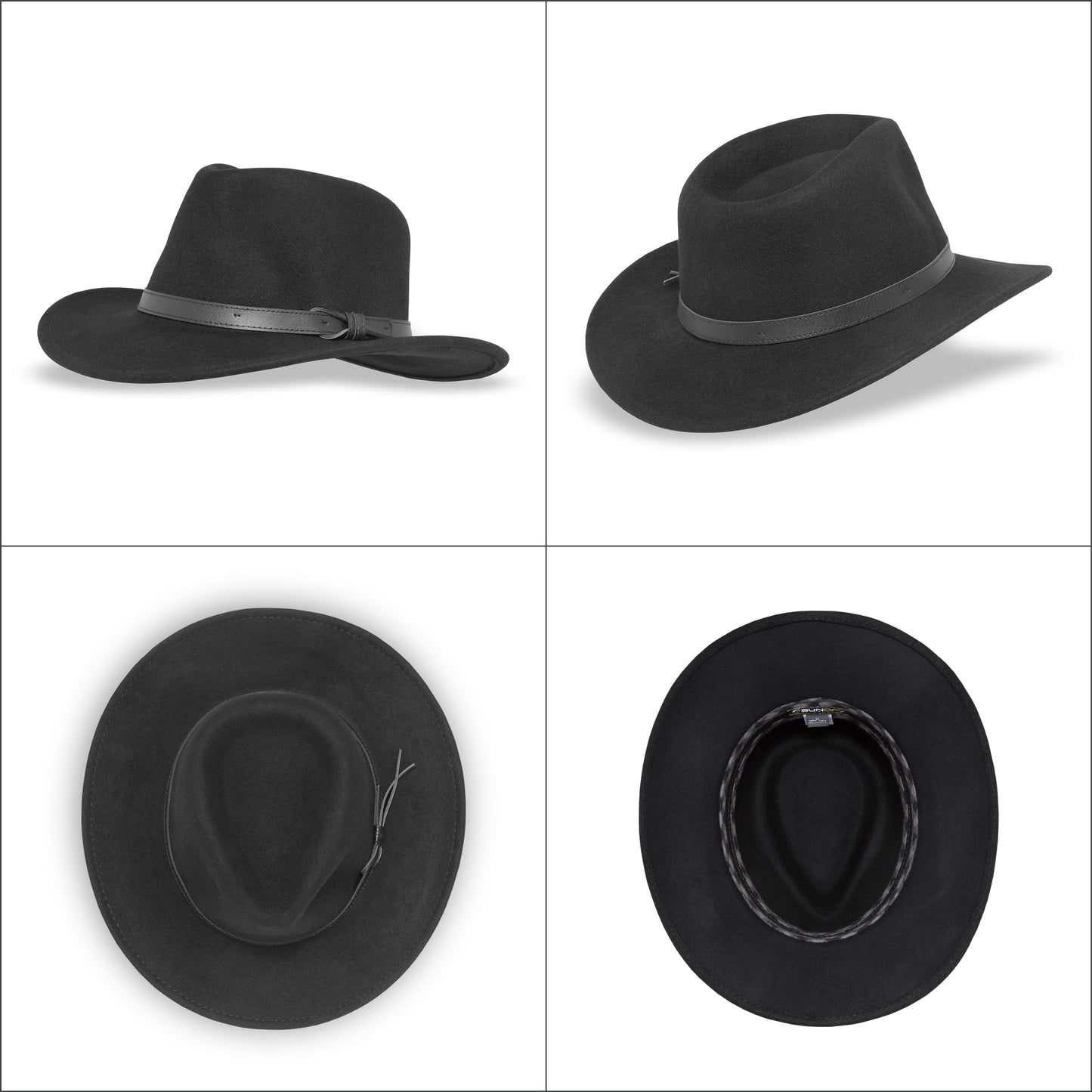 Sunday Afternoons Men's Montana Wool Felt Fedora - Large