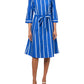 Anne Klein Three Quarter Sleeve Midi Dress