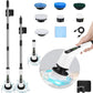 Cordless Power Shower Scrubber - Electric Cleaning Brush for Tile Tub