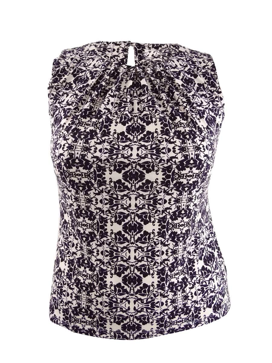 Calvin Klein Women's Printed Sleeveless Top