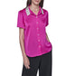 KARL LAGERFELD Paris Womens Button Down Shirt Bright Jewel Pink Medium