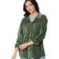 Carve Designs Women's Hudson Stretch Cord Shacket - Medium