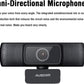 AUSDOM AF640 Full HD 1080p/30fps Video Calling, Autofocus Web Camera with Microphone