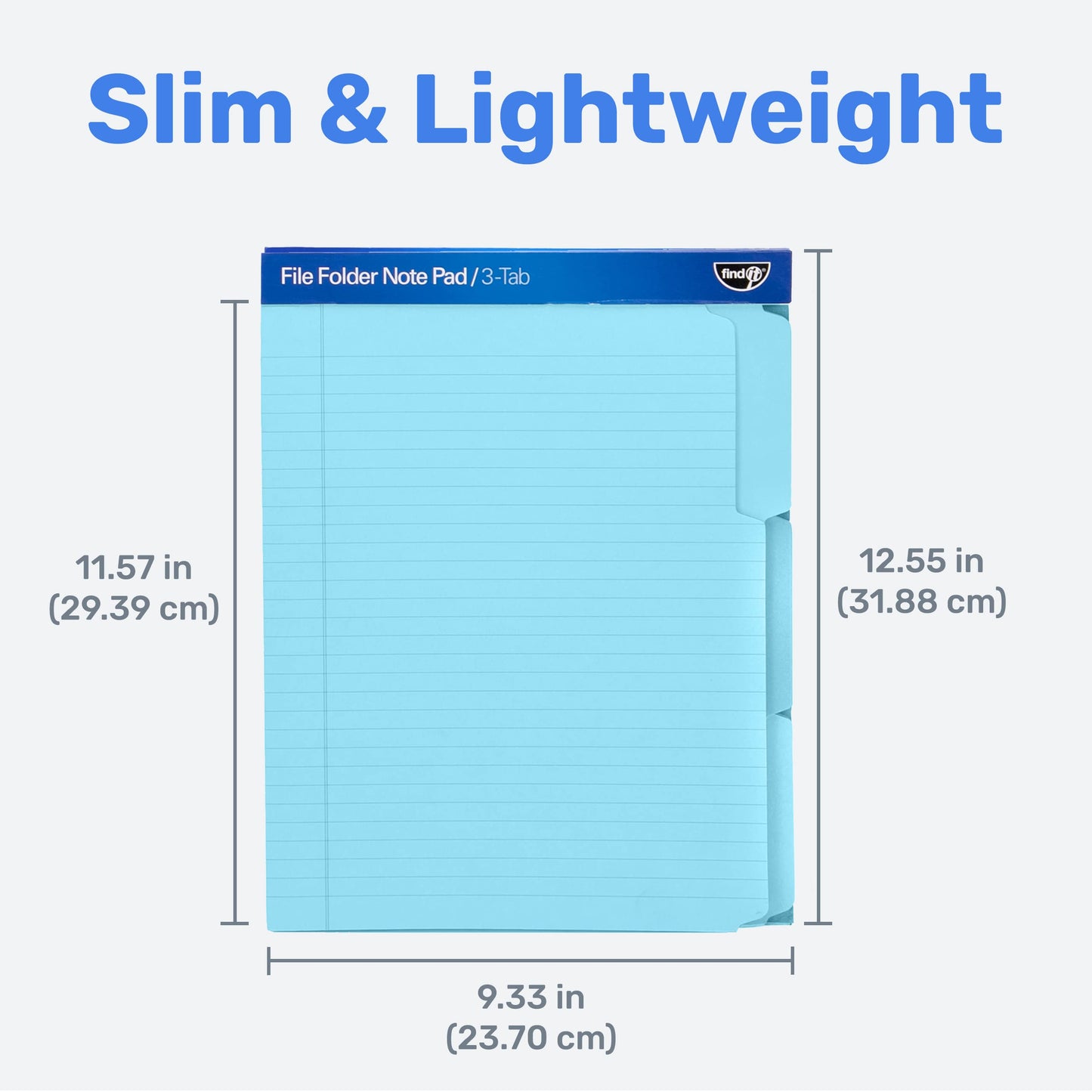 File Folder Notepad - Pack of 12