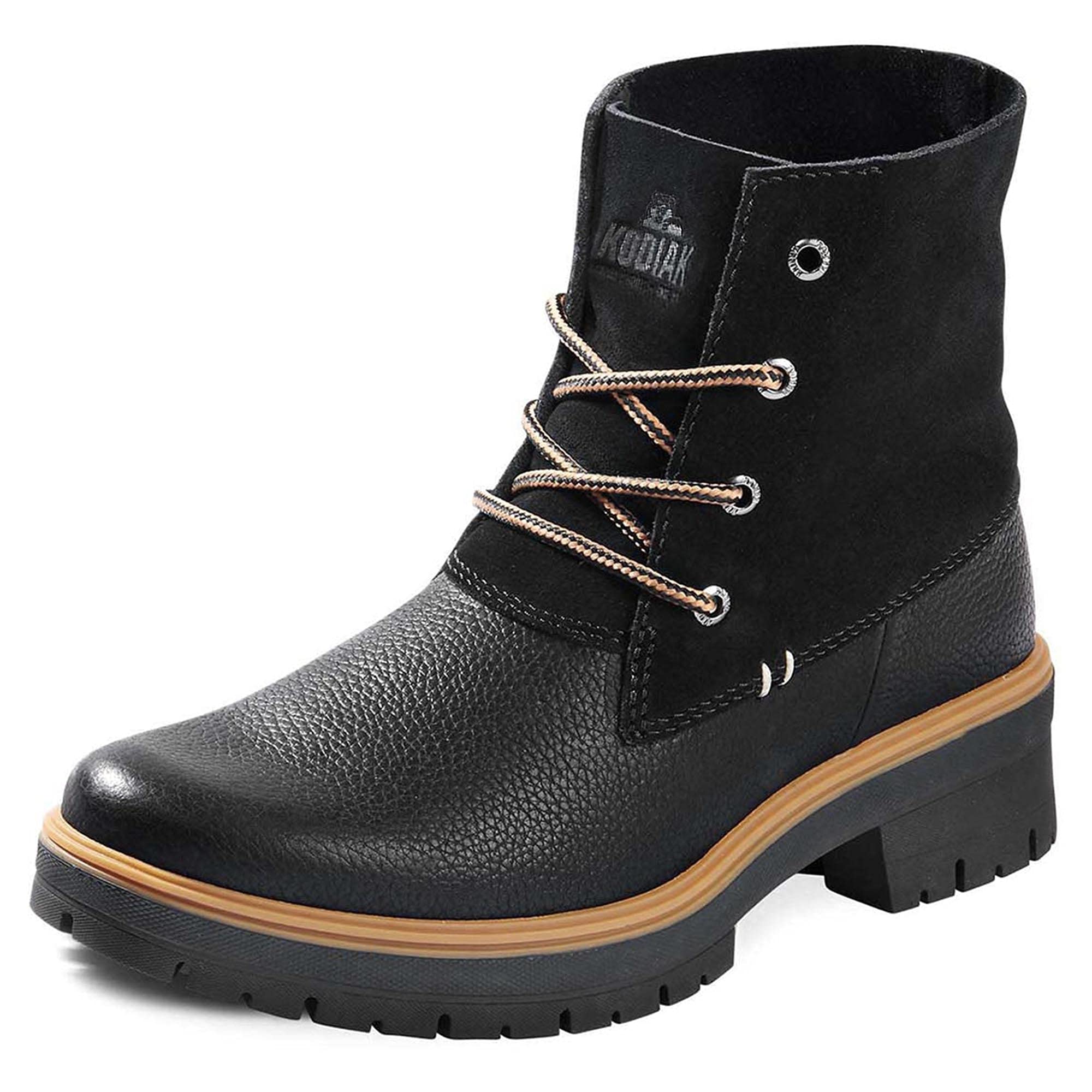 kodiak-womens-atlin-black-leather-bootie