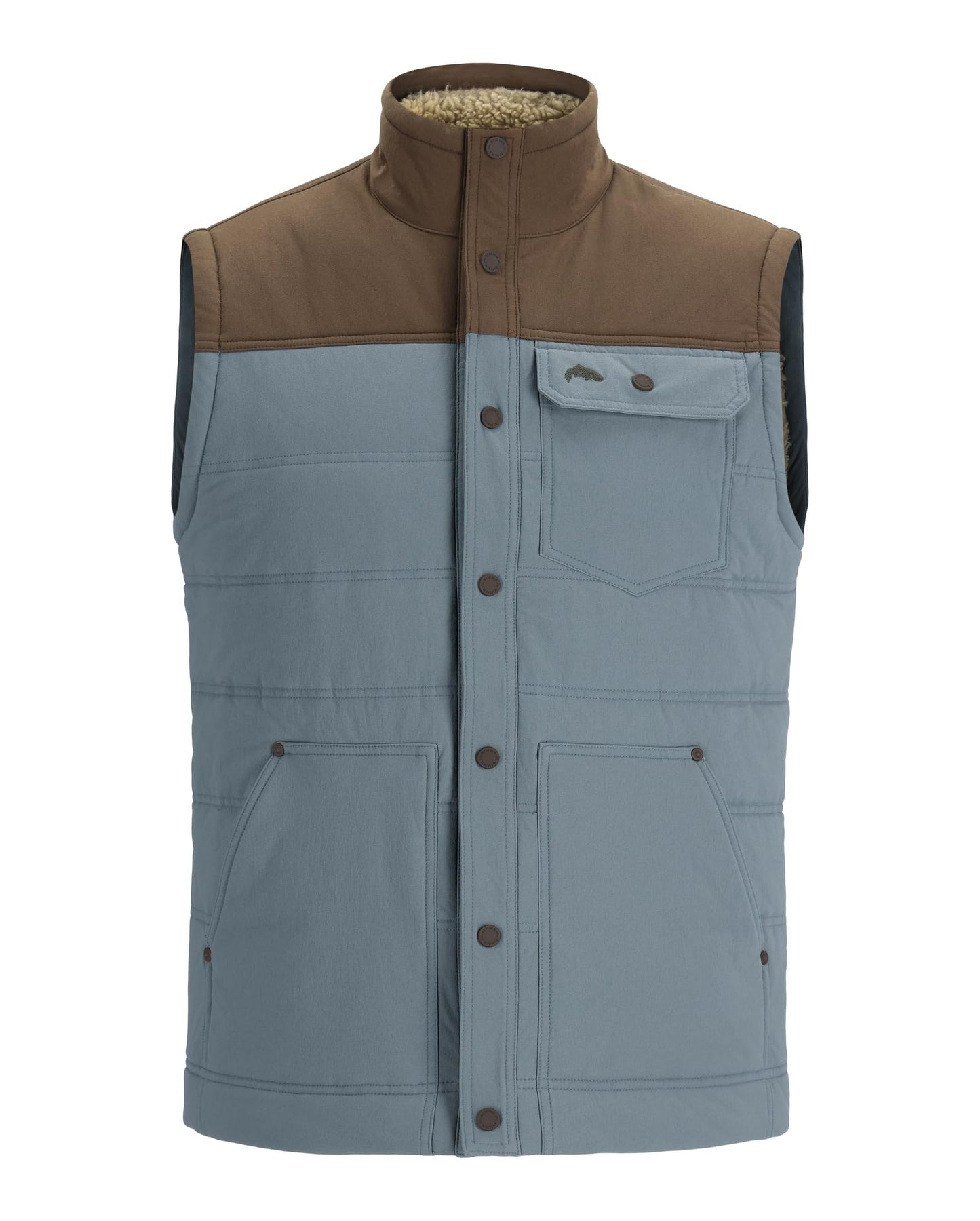 Simms Men's Cardwell Vest StormHickory 3XLarge