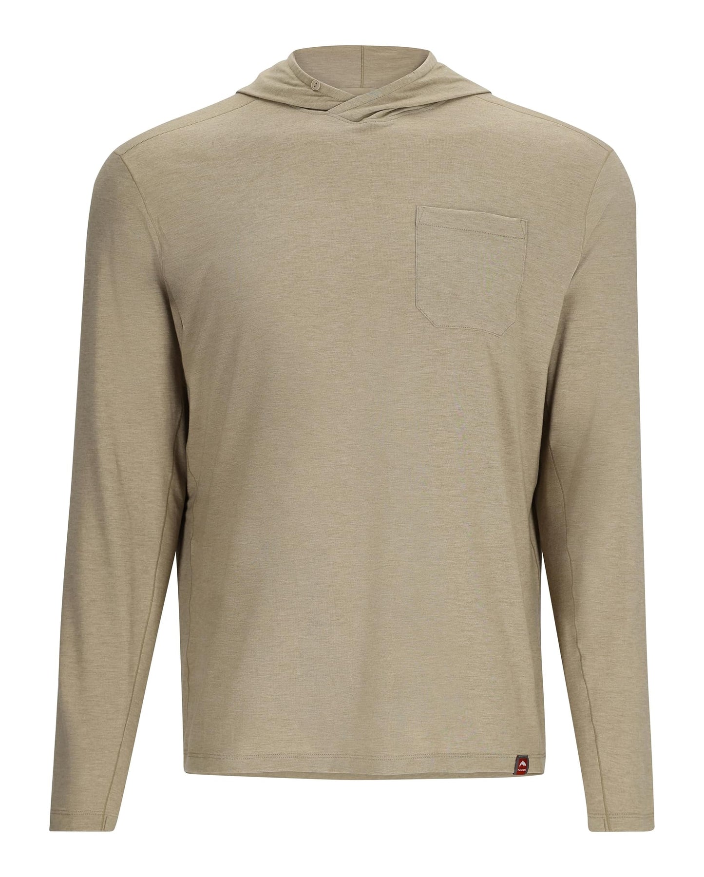 Simms Mens Glades Hoodie Stone Heather XXLarge