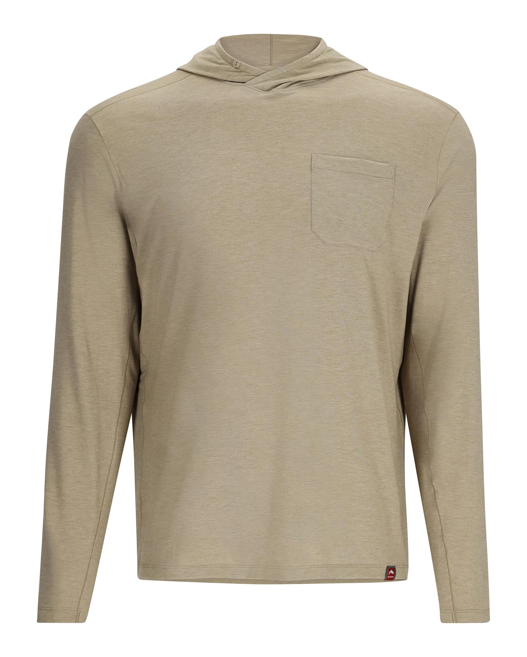 Simms Mens Glades Hoodie Stone Heather