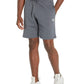 Reebok Men's Identity Logo Shorts, Dark Grey/Small Logo White, XX-Large