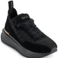 DKNY Womens Black Lace Up Sneakers Size 85