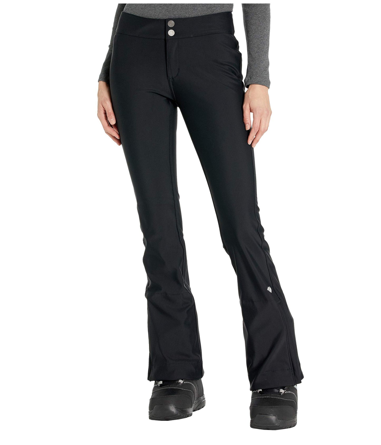 obermeyer-black-womens-ski-bond-pants-size-8