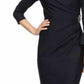 Alex Evenings - Contour Collection Embellished Ruched Sheath Cocktail Dress