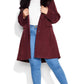 Avenue Women's Plus Size Coat - Faux Wool Long, 26-28