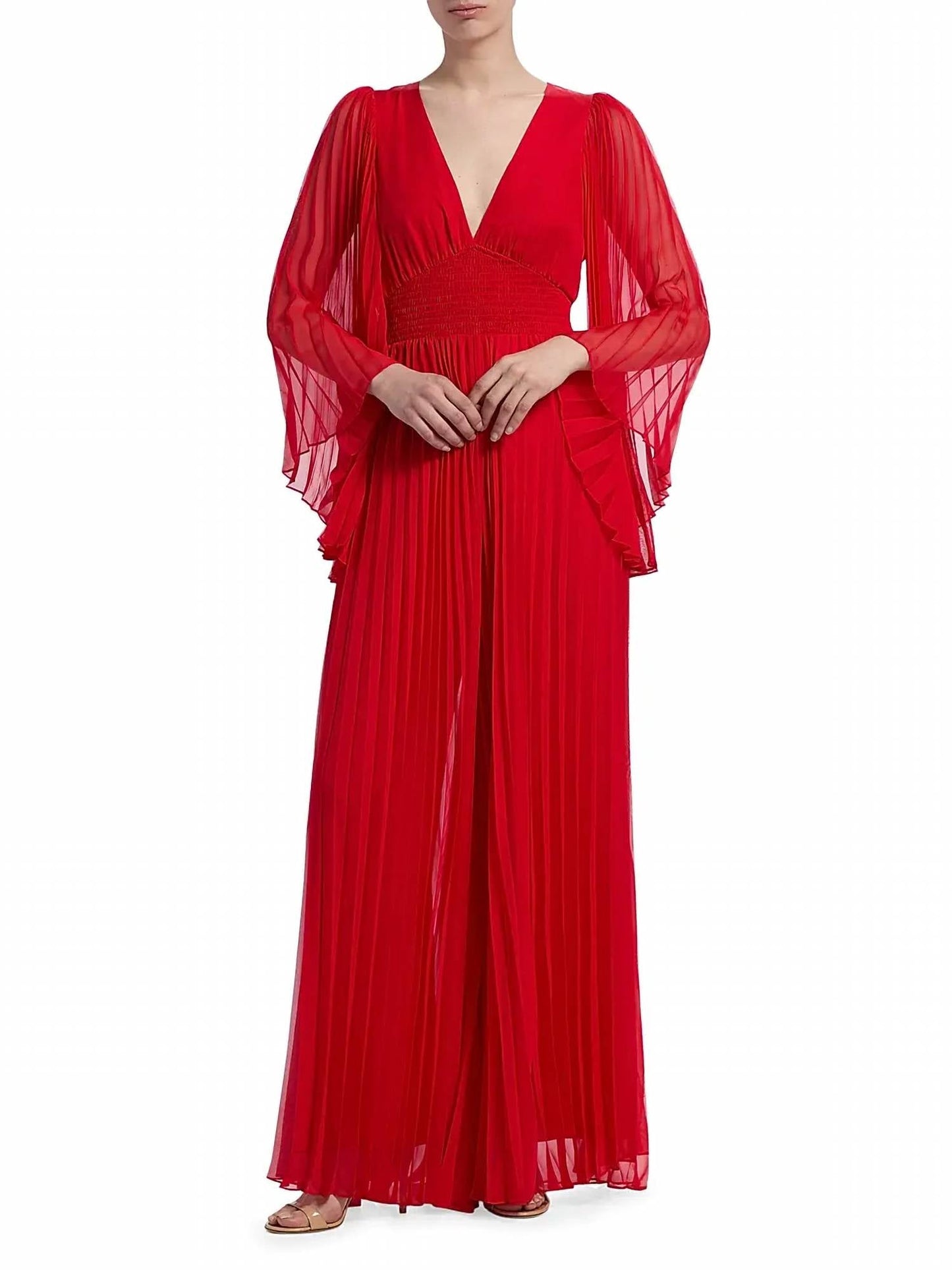 Alice + Olivia - Bennet Pleated Jumpsuit