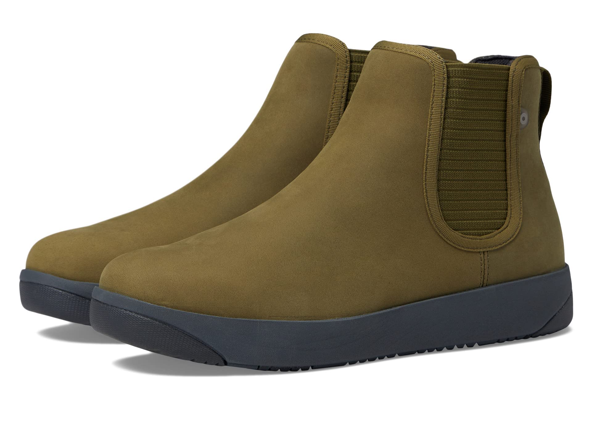 bogs-kicker-chelsea-leather-boots-olive-3