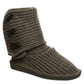 Bearpaw Knit Tall - 658w - Women's Sweater Boots Grey