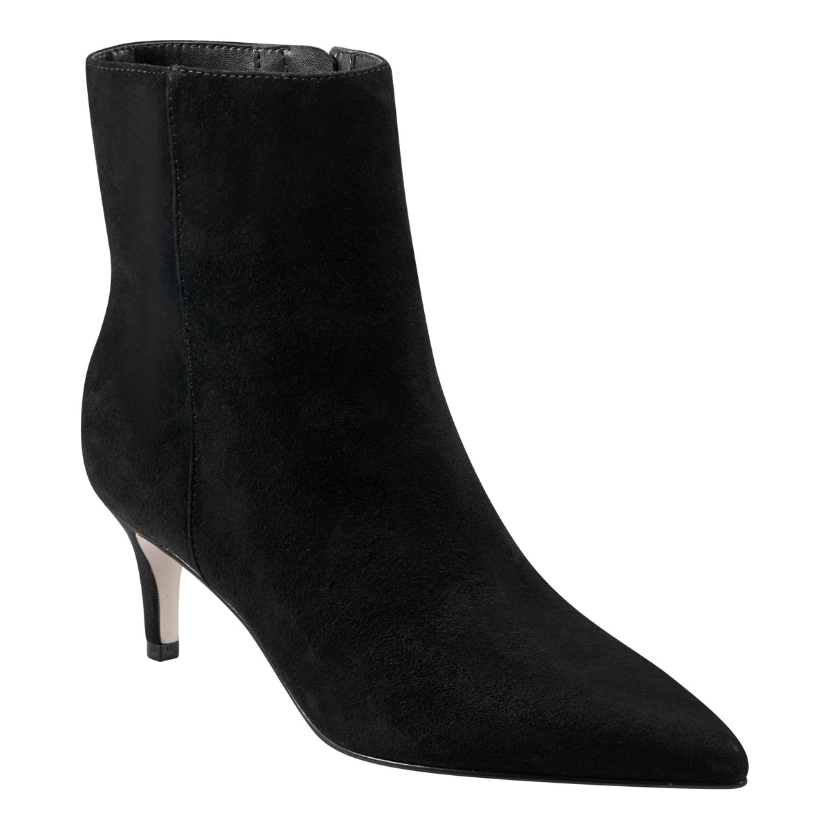Marc Fisher Womens Glorry Black Suede Bootie Size 9
