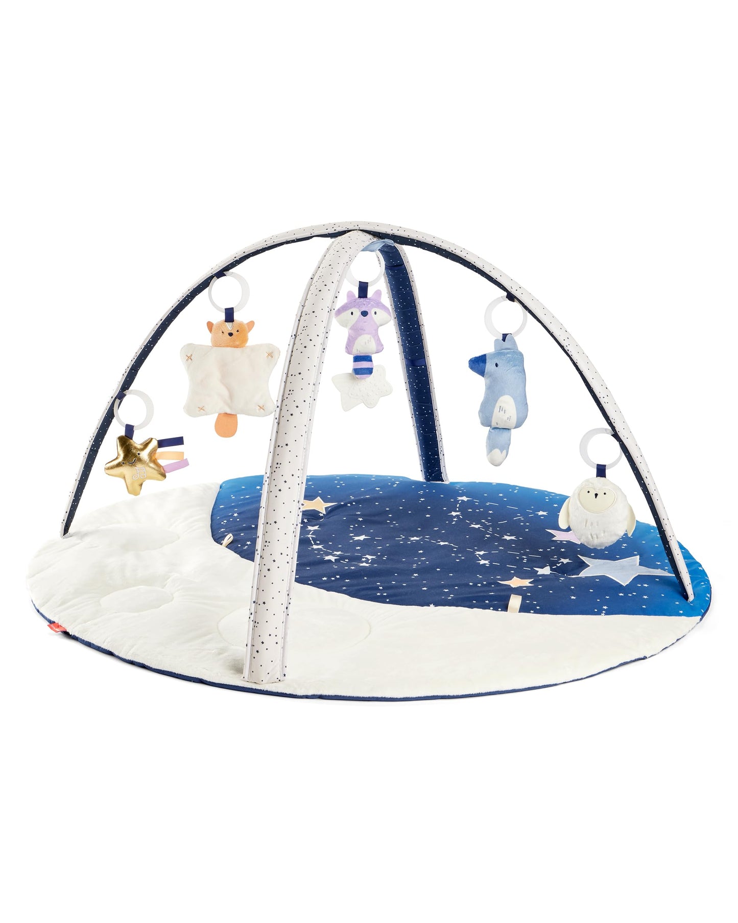 Skip Hop Tummy Time Mat 3in1 Activity Baby Play Gym Age 02y Celestial Dreams Grey