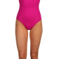 SPANX Core High Rise Bottom Swimwear (1366), Berry, 12
