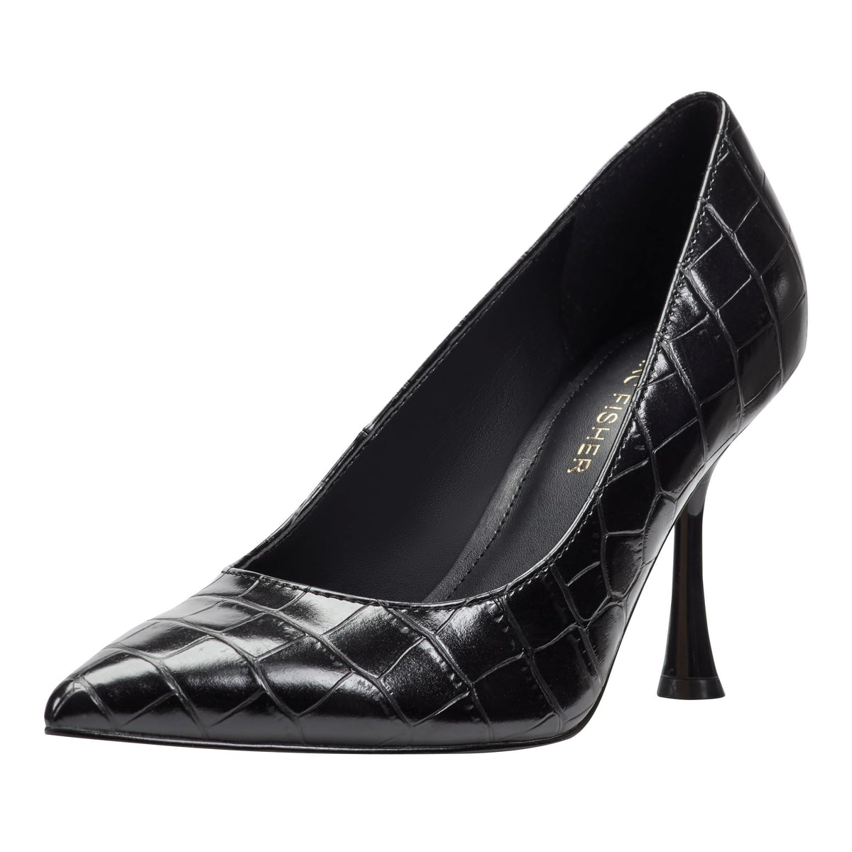 Marc Fisher Womens Santal Black Pump Size 8