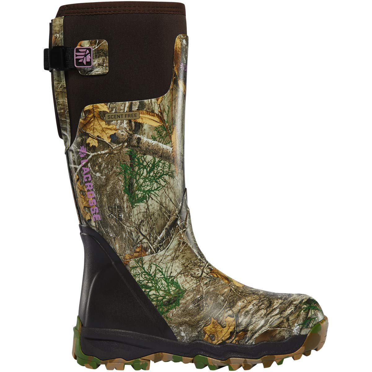 lacrosse-womens-realtree-edge-rubber-hunting-boots