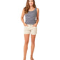 Women's Oahu Twill Shorts - Cement