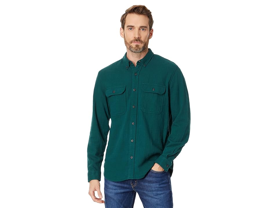 llbean-mens-slightly-fitted-field-flannel-shirt-dark-pine-1
