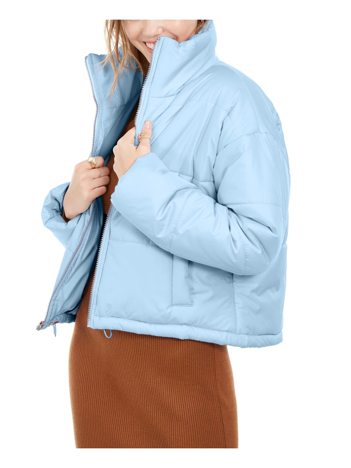 celebrity-pink-women-powder-blue-puffer-jacket-coat-zipper-up-pockets-size-2xl-cb99794s-2