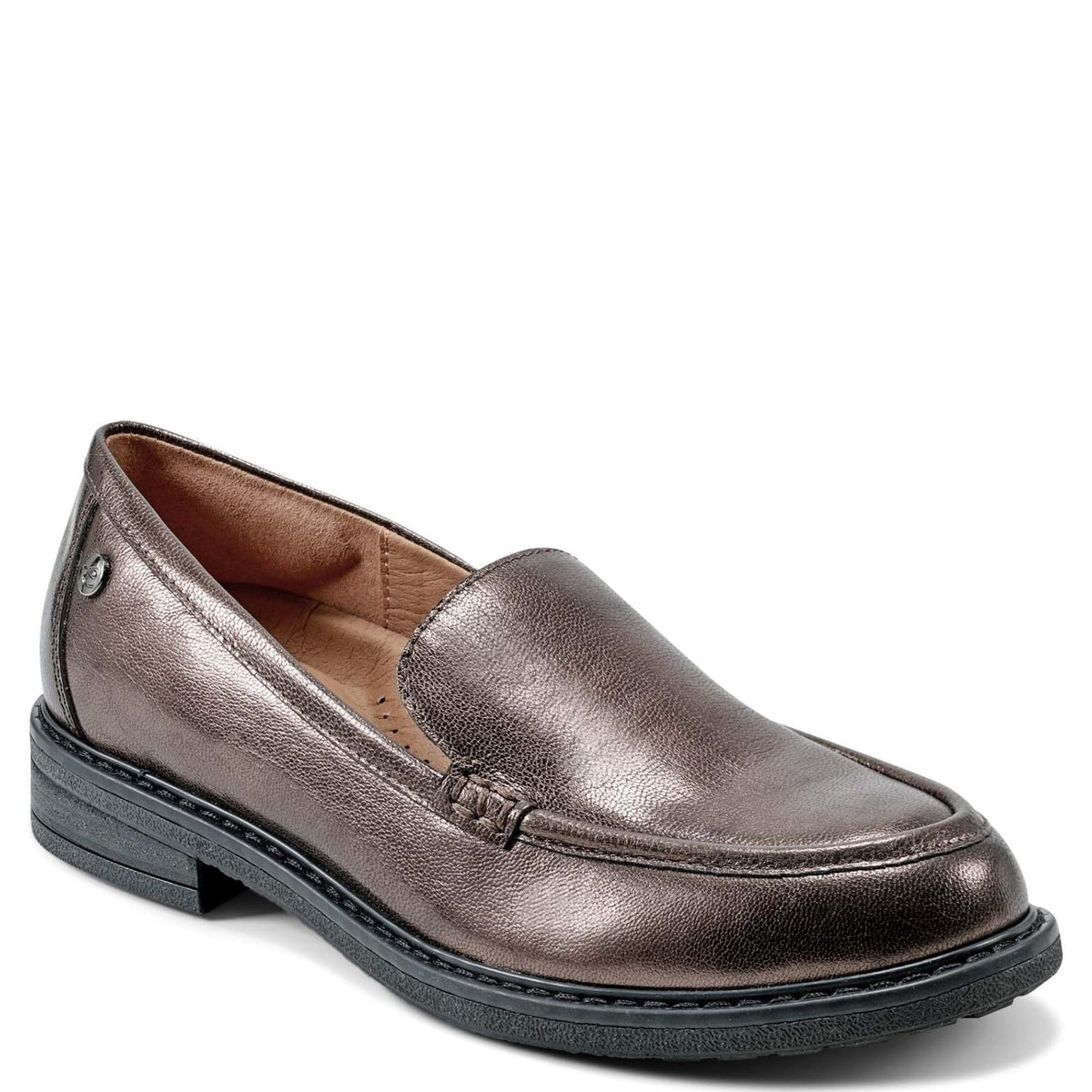 Easy Spirit Jaylin Womens Slip On Shoes Dark Brown Croc Size 9