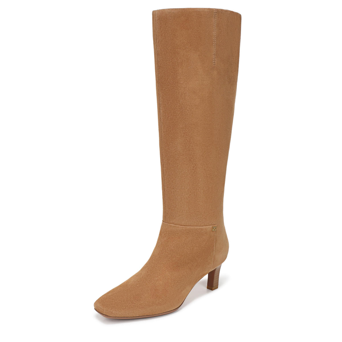 Franco Sarto Womens Timmy Fashion Boot Warm Camel Brown Suede Size 9
