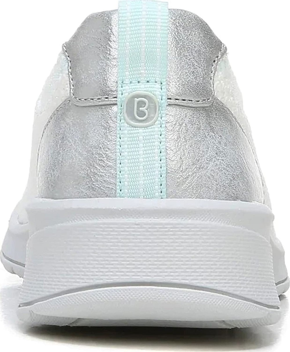 Bzees Women's Gold Rush Slip On Sneaker White Size 10 M