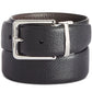 Cole Haan Men's Pebble Leather Reversible Belt Black Size 32