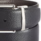 Cole Haan Men's Pebble Leather Reversible Belt Black Size 32