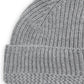Allsaints Men's Merino Wool Ribbed Beanie Gray Size Regular